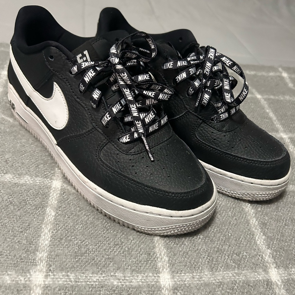 Black & White Nike Air Force 1s